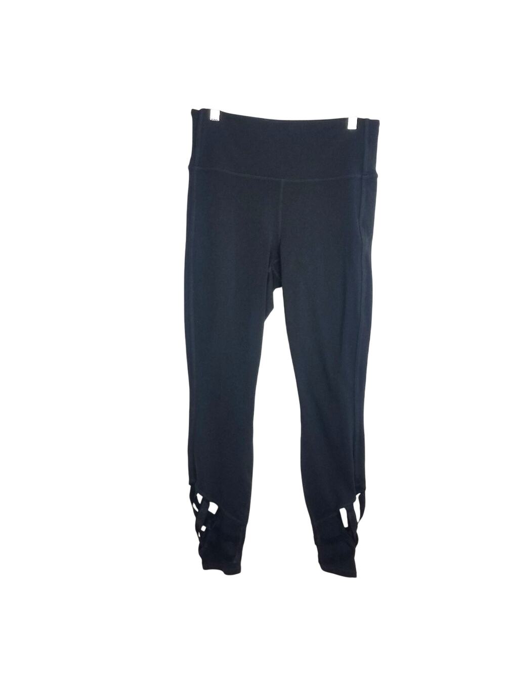 Athleta | Black Leggings Yoga Pants Cross Style
